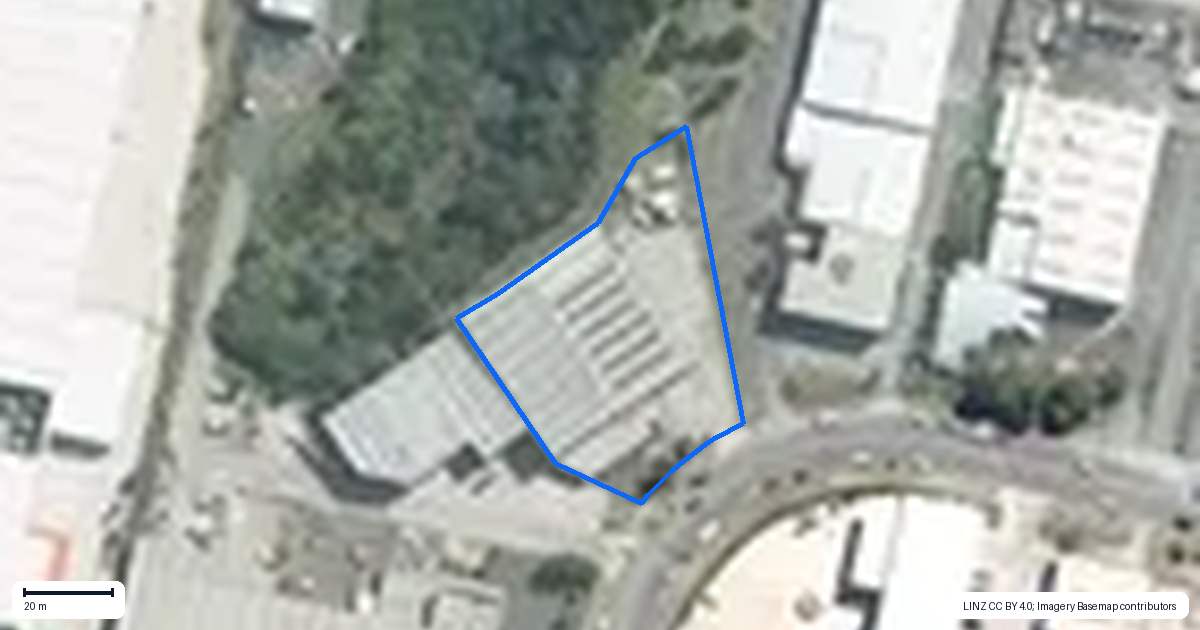 Property context map for 54 Stonedon Drive, East Tamaki, Auckland