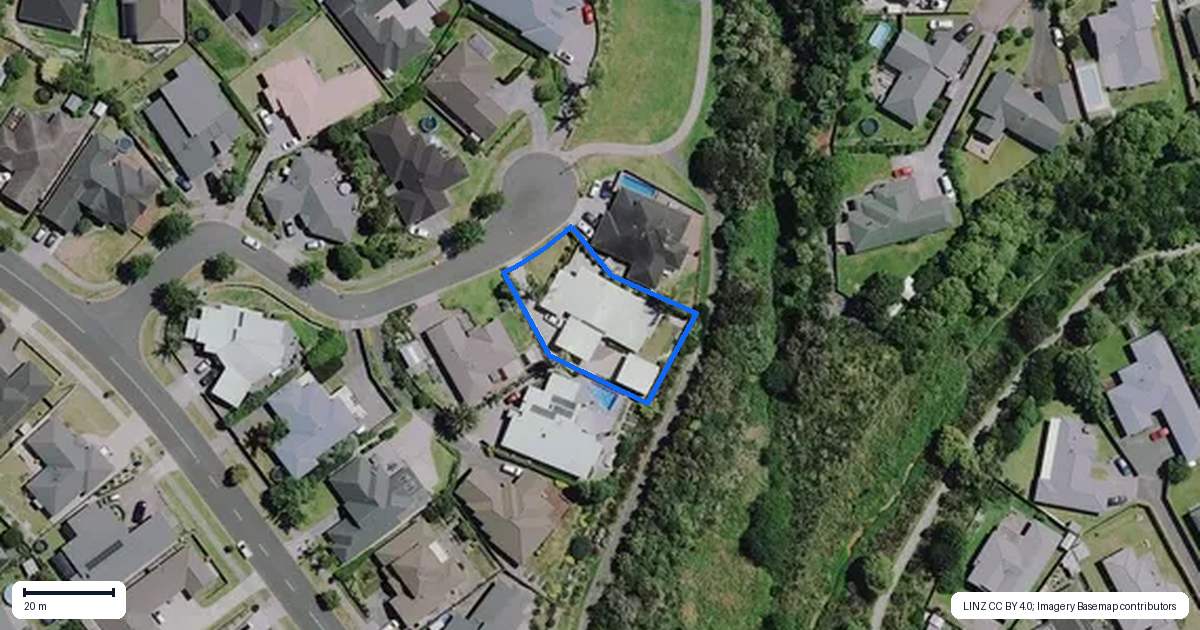 Property context map for 18 Trinidad Place, Flagstaff, Hamilton