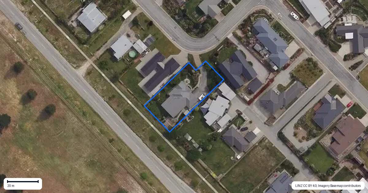 Property context map for 101 Newcastle Street, Clyde
