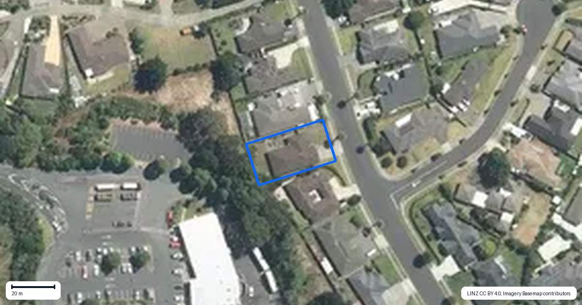 Property context map for 61 Parkhaven Drive, Rosehill, Papakura