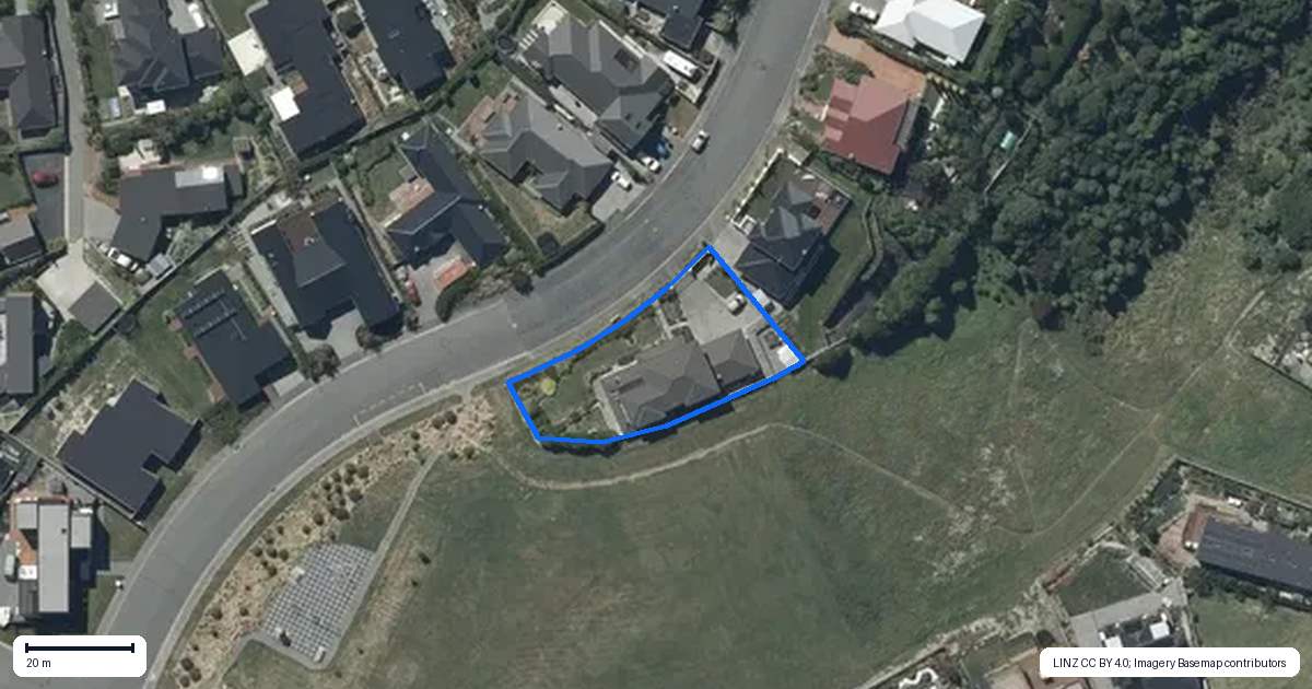 Property context map for 133 Ravensdale Rise, Westmorland, Christchurch