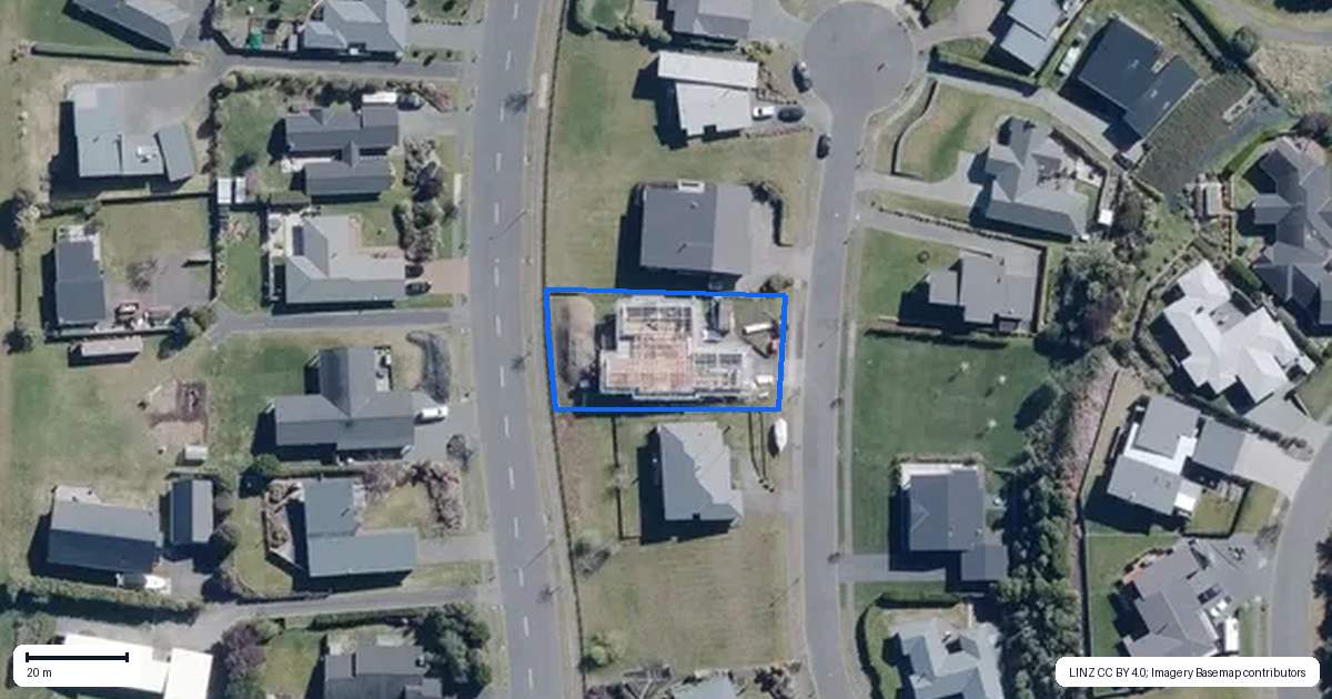 Property context map for 7 Kestrel Lane, Kinloch, Taupo