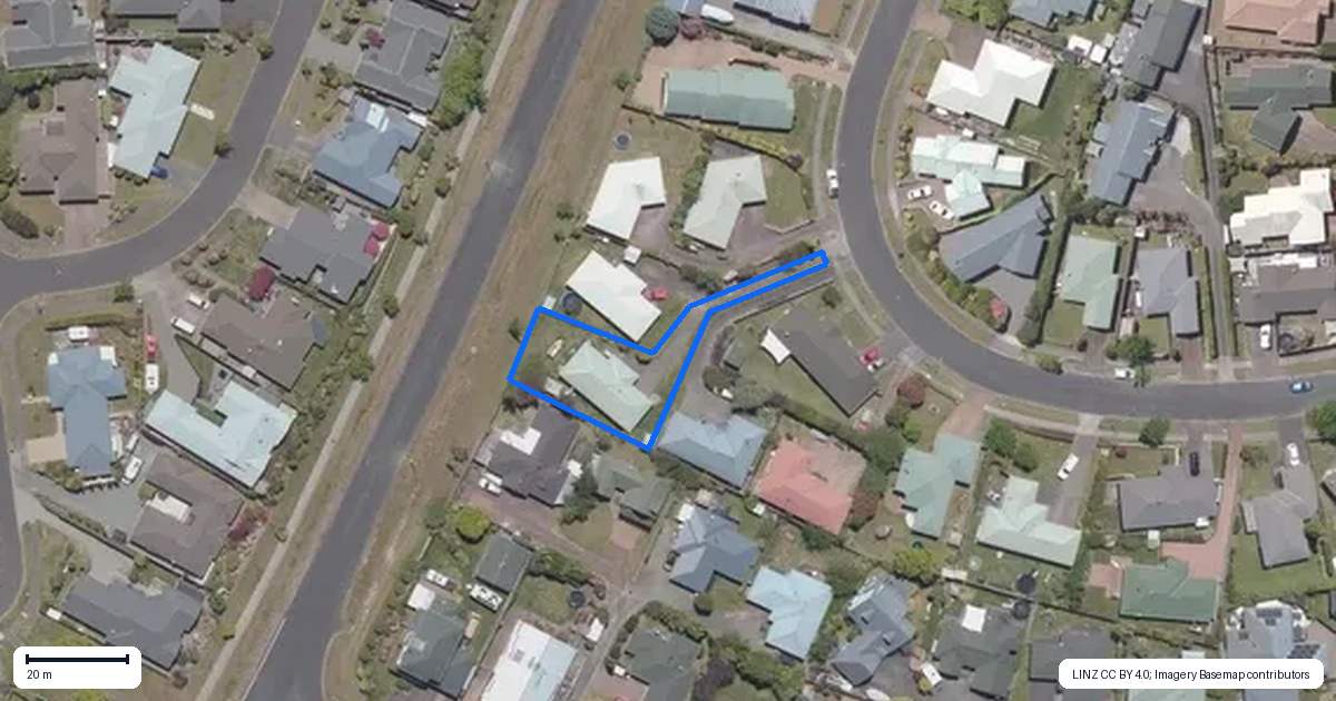 Property context map for 1/15 The Grove, Nukuhau, Taupo