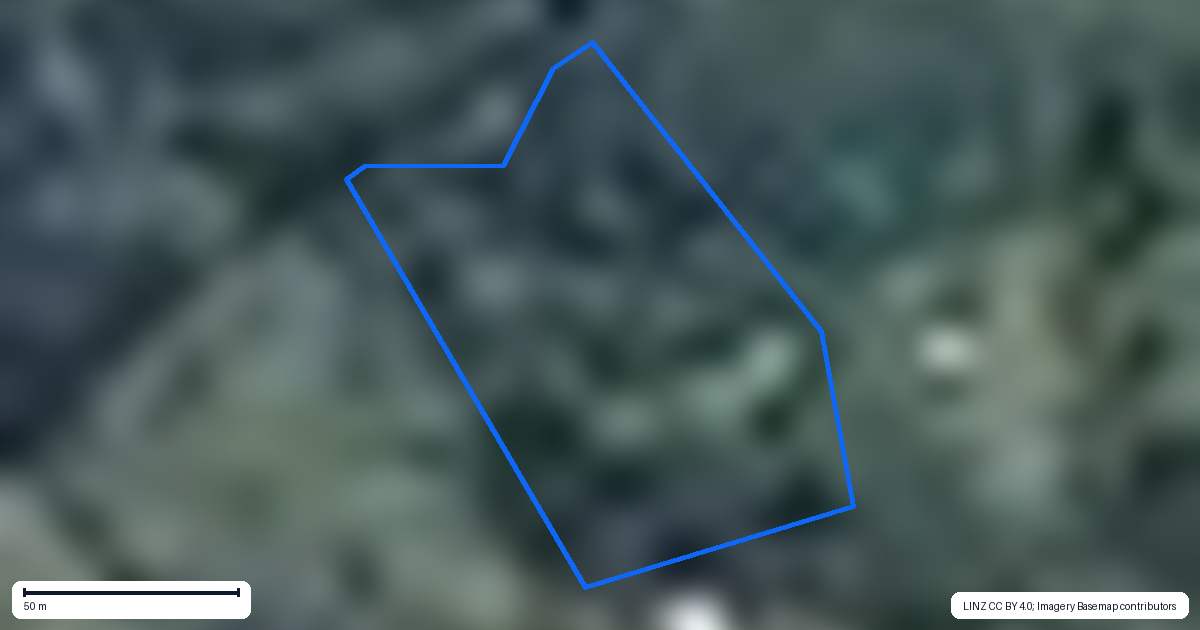 Property context map for 17 Edmonds Road, Kerikeri