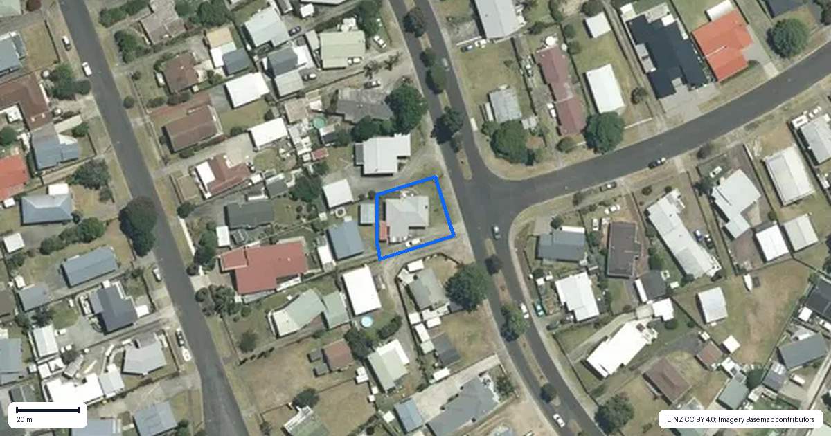Property context map for 217A Chartwell Avenue, Whangamata