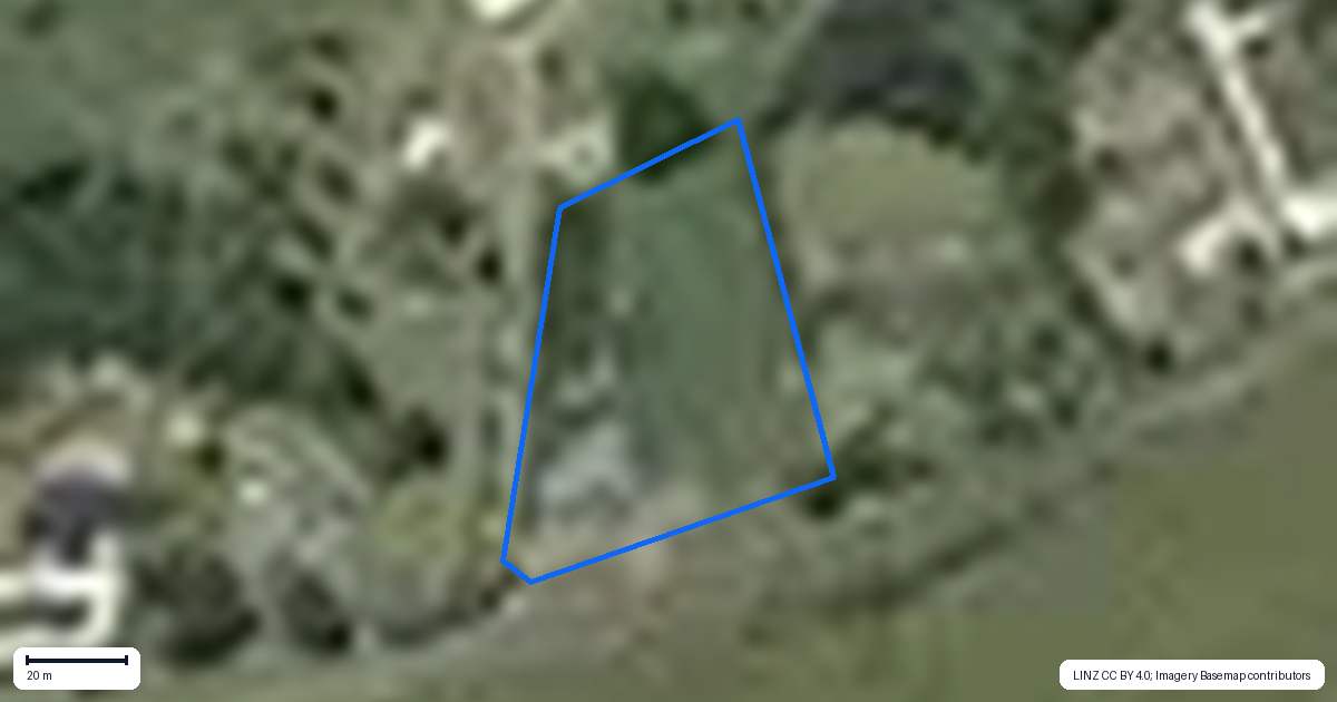 Property context map for 193 Kimihia Road, Huntly