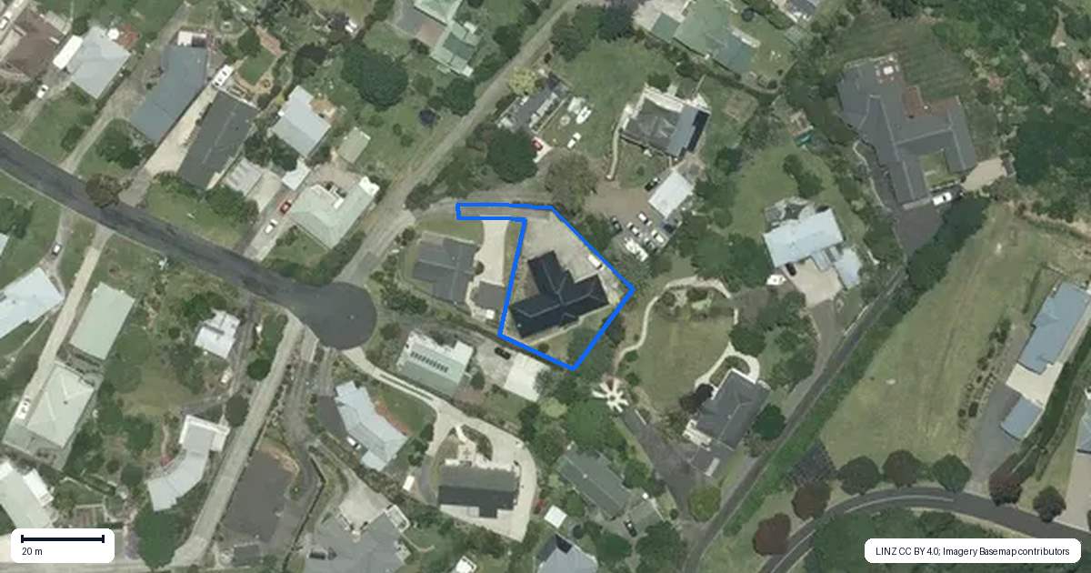 Property context map for 231 Tony Avenue, Thames