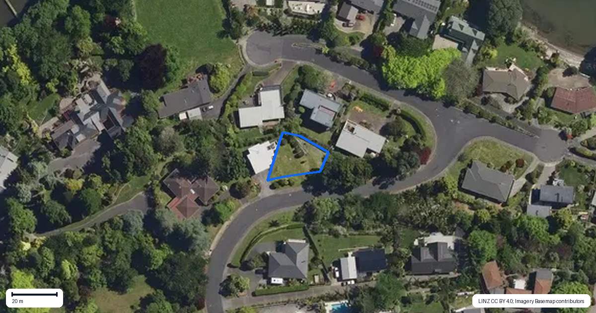 Property context map for 26 Tupara Crescent, Kawaha Point, Rotorua