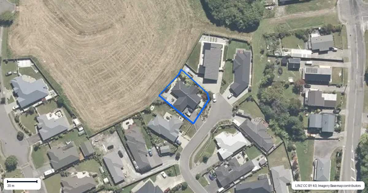 Property context map for 11 Fernbrook Close, Greymouth