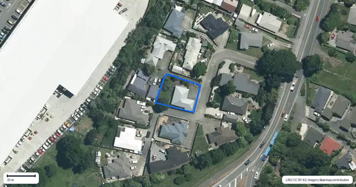 Property context map for 14 Manchester Way, Wakatu, Nelson
