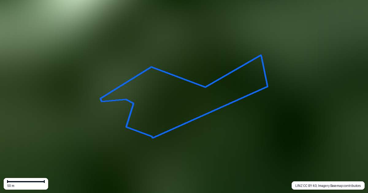 Property context map for 5 Mokihinui Preserve, Seddonville, Westport
