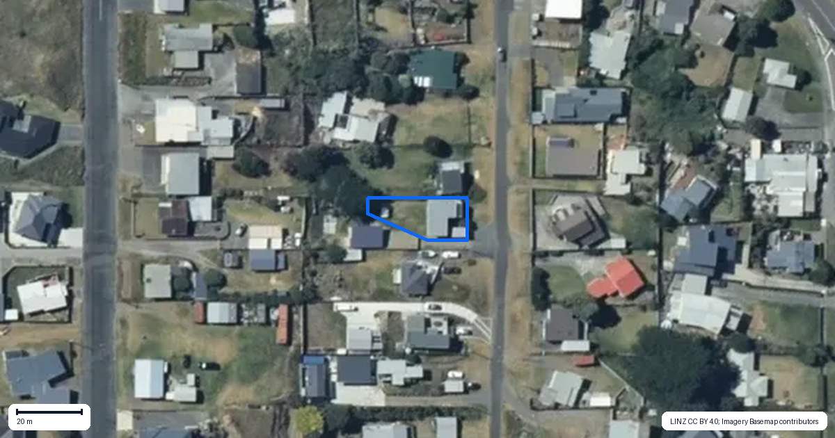 Property context map for 22 Nelson Street, Foxton Beach, Foxton