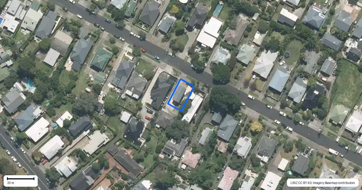 Property context map for 26 Springfield Road, Morningside, Auckland