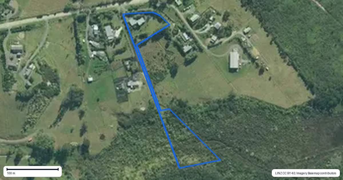 Property context map for 52A Atkin Road, Mangawhai