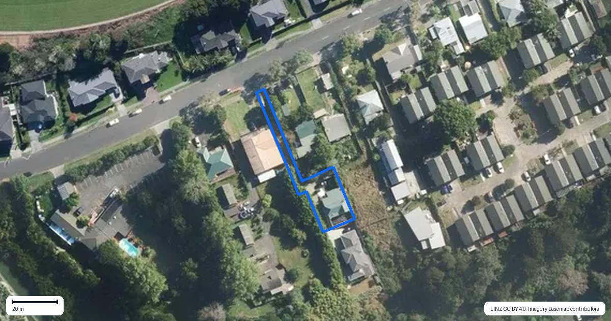 Property context map for 70 Wingate Street, Avondale, Auckland