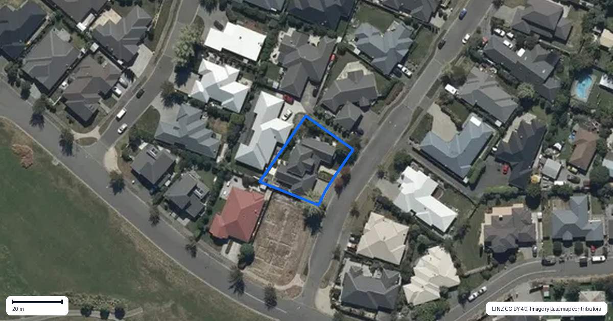 Property context map for 3 Holiday Drive, Mairehau, Christchurch