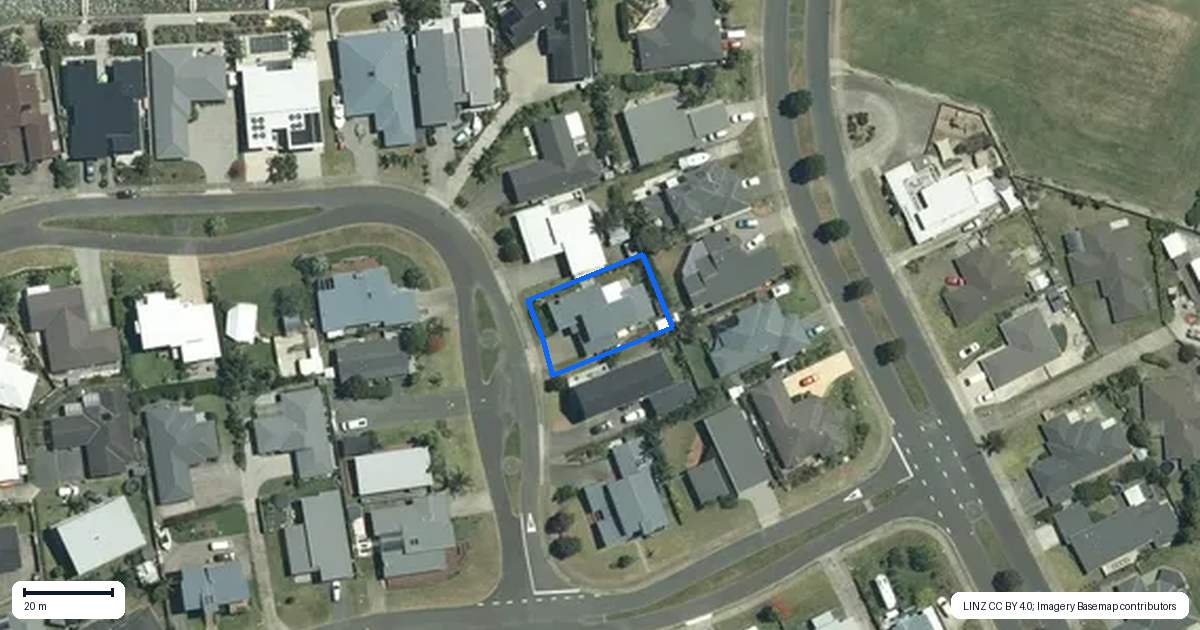 Property context map for 59 Aquila Drive, Whitianga