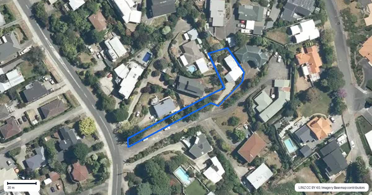 Property context map for 57D Joll Road, Havelock North