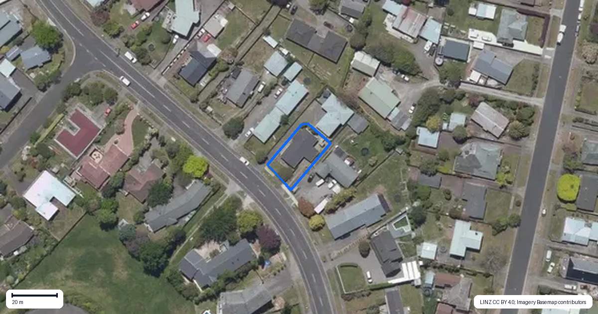 Property context map for 2/86 Tamatea Road, Taupo