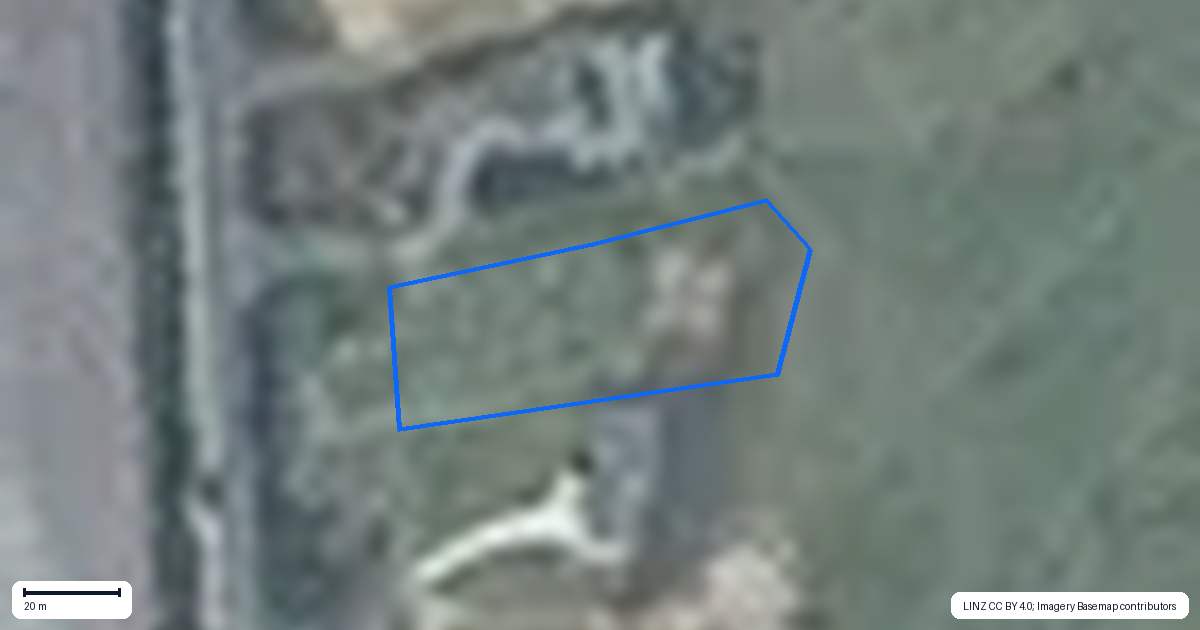Property context map for 2/179 Okari Road, Cape Foulwind