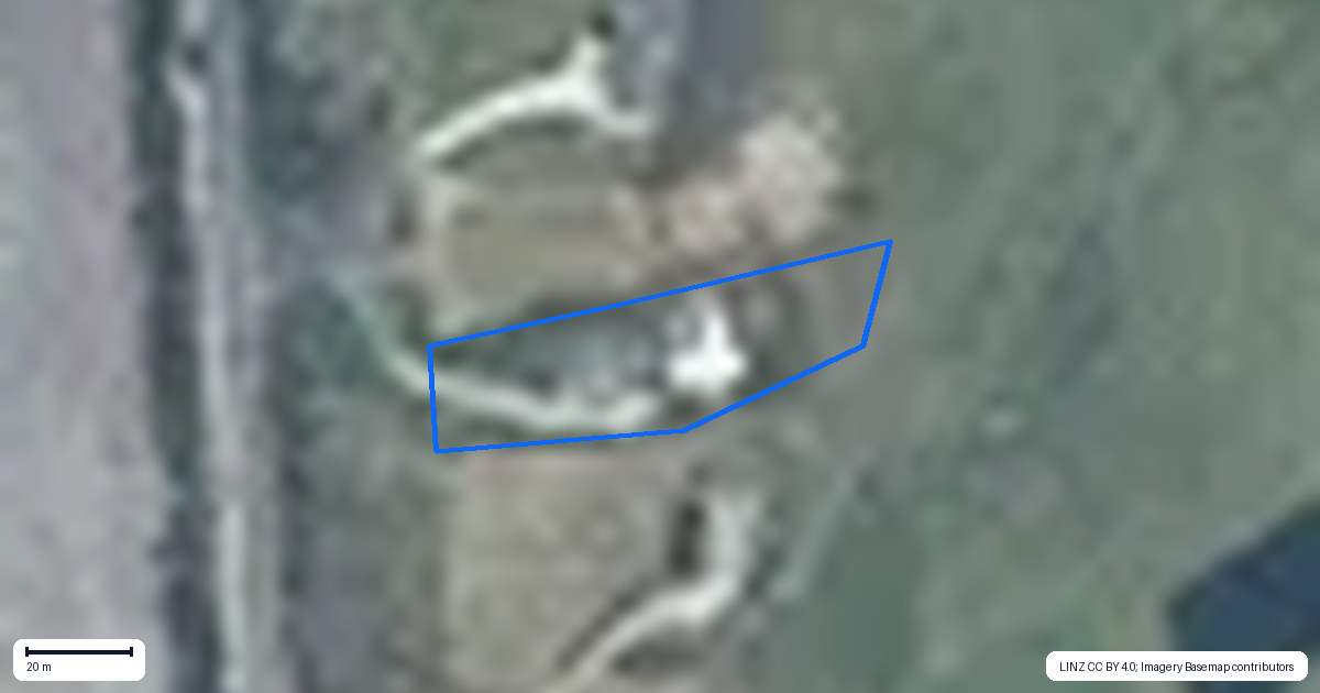 Property context map for 3/189 Okari Road, Cape Foulwind