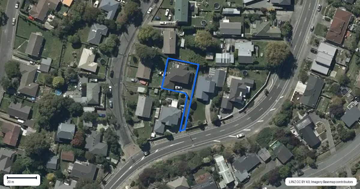 Property context map for 137A Centaurus Road, Saint Martins, Christchurch