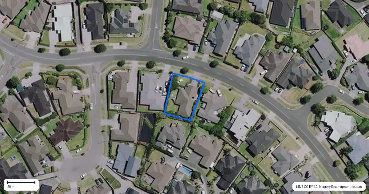Property context map for 51 Magellan Rise, Flagstaff, Hamilton