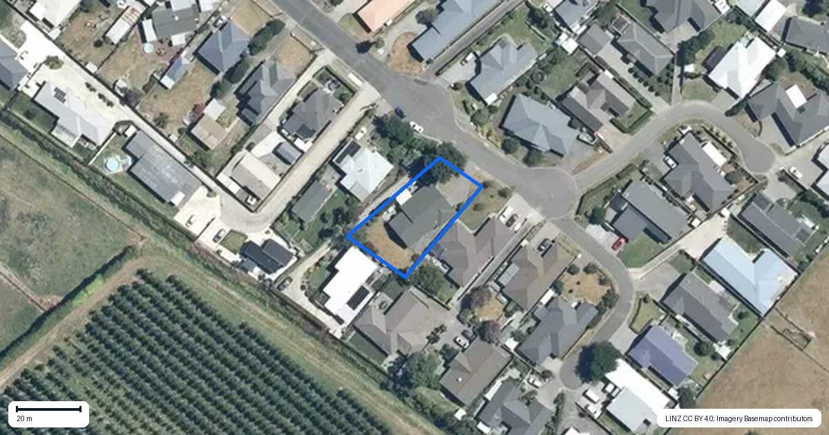 Property context map for 396 Southland Place, Raureka, Hastings