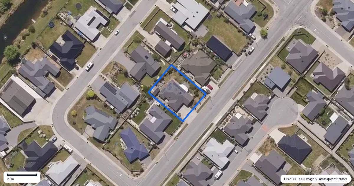Property context map for 10 Henderson Drive, Alexandra
