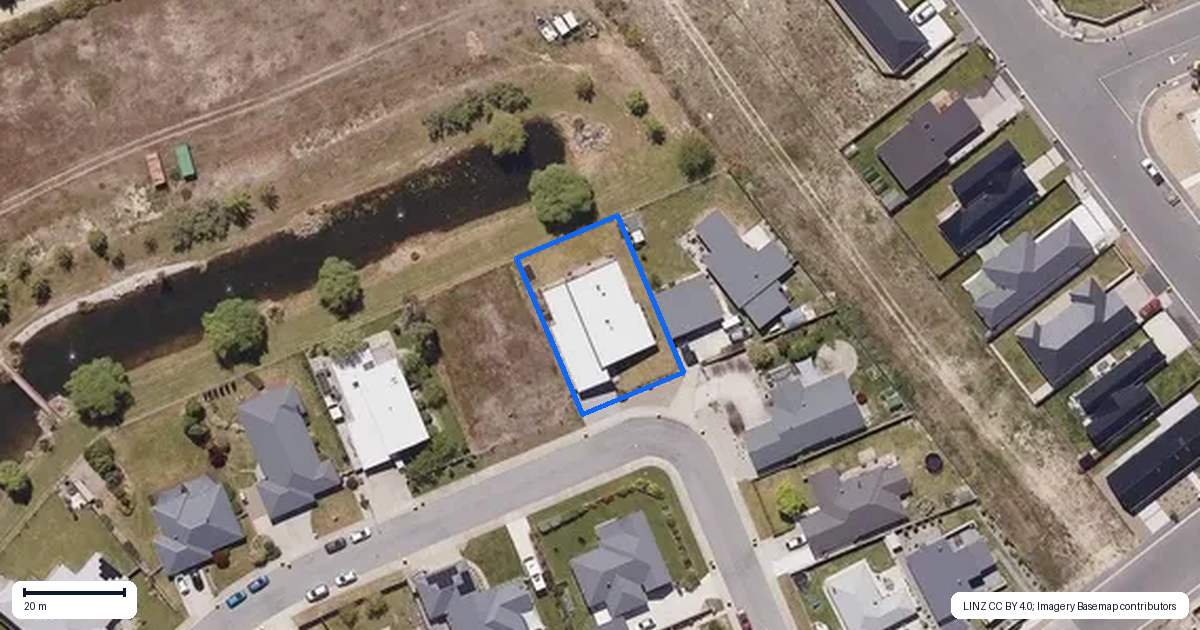 Property context map for 42 Briar Crescent, Alexandra