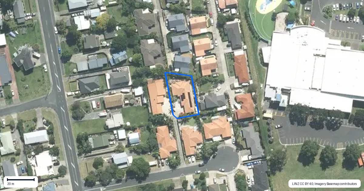 Property context map for 9 Te Ruru Way, Stanmore Bay, Whangaparaoa