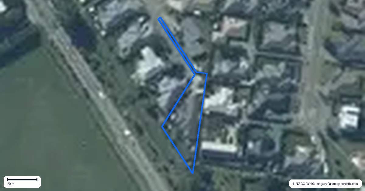 Property context map for 17 Stanwood Grove, Darfield