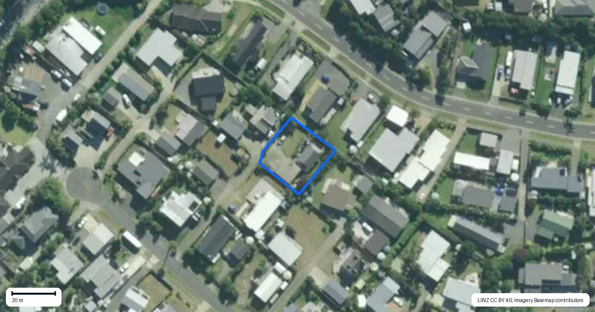 Property context map for 46B Norfolk Drive, Mangawhai Heads, Mangawhai