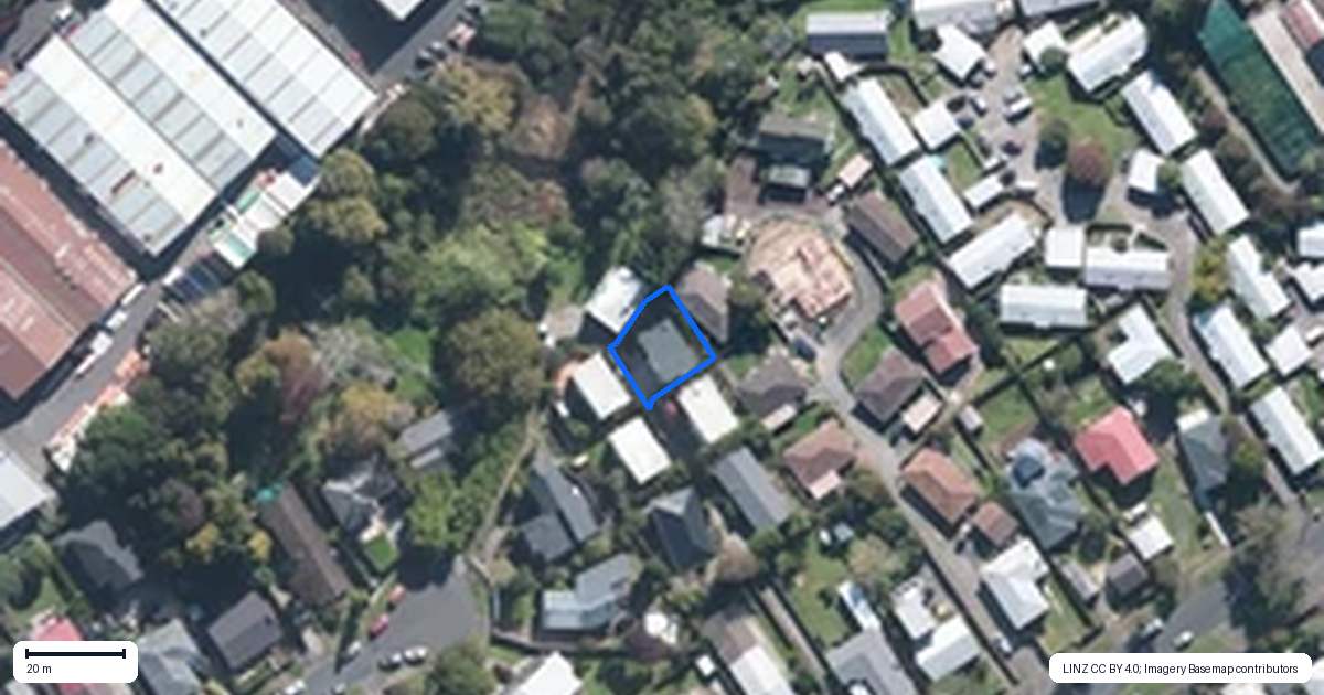 Property context map for 50D Eastdale Road, Avondale, Auckland
