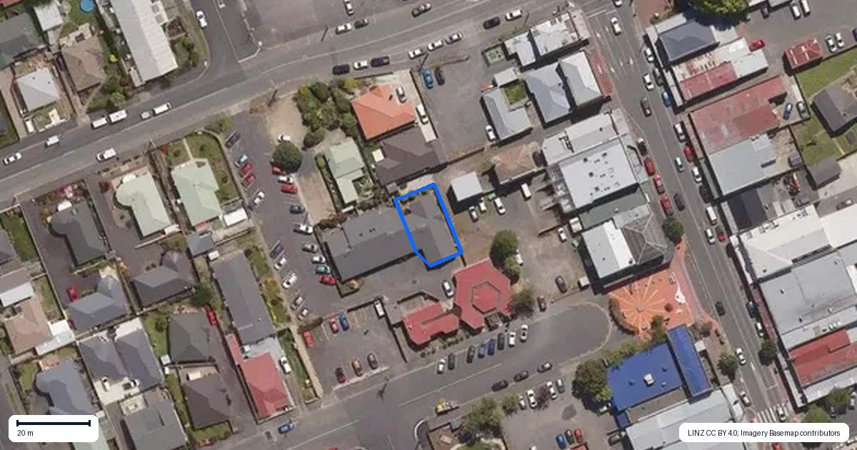 Property context map for 3/6 Glasgow Street, Mosgiel