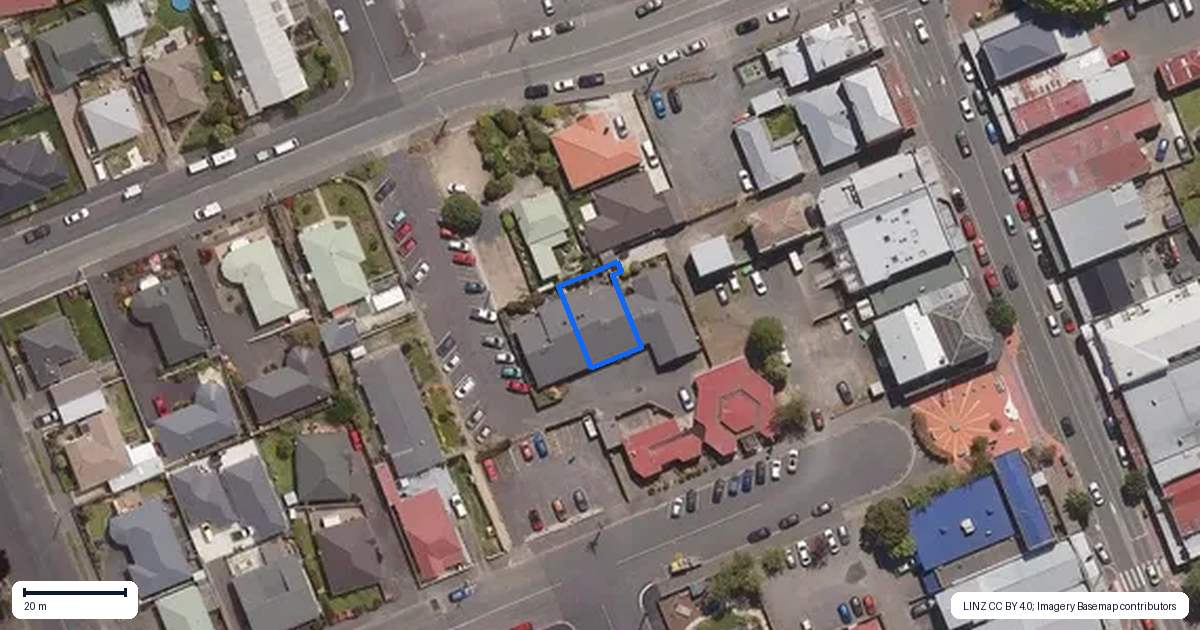 Property context map for 2/6 Glasgow Street, Mosgiel