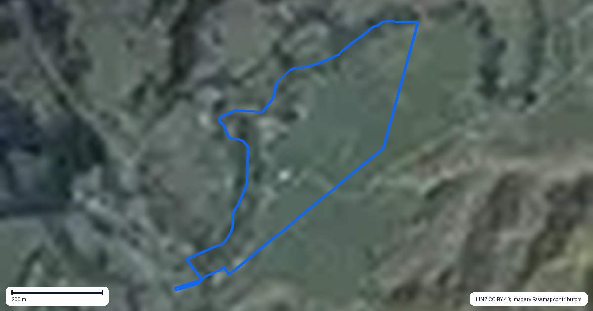 Property context map for 960 State Highway 3, Kai Iwi, Whanganui
