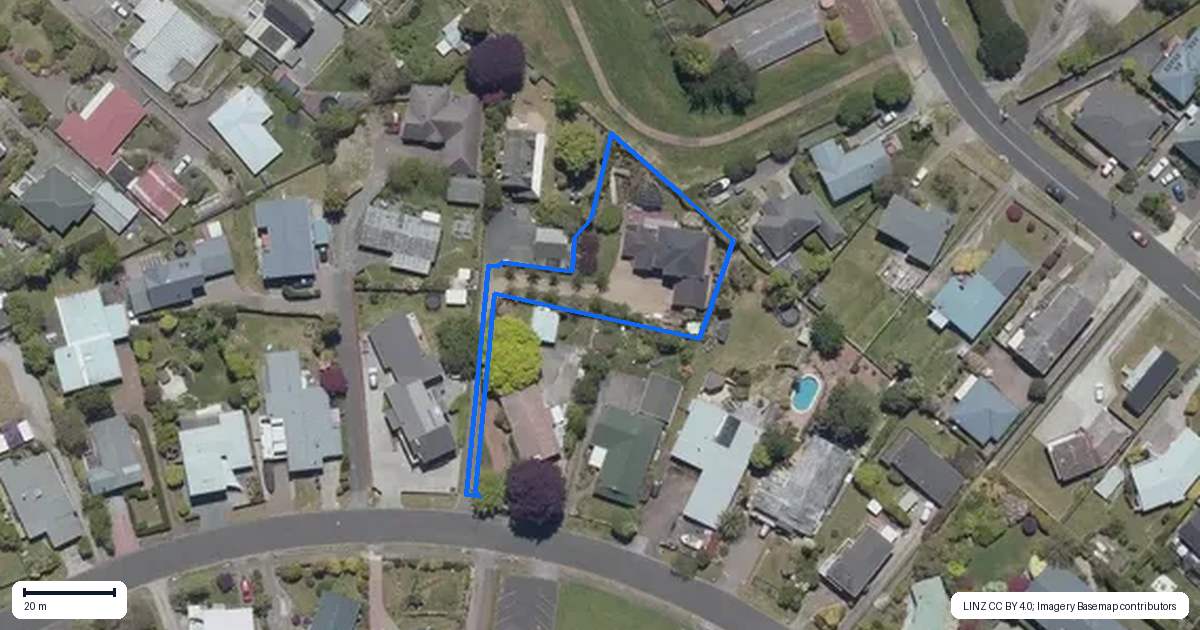 Property context map for 2/56 Henry Hill Road, Taupo