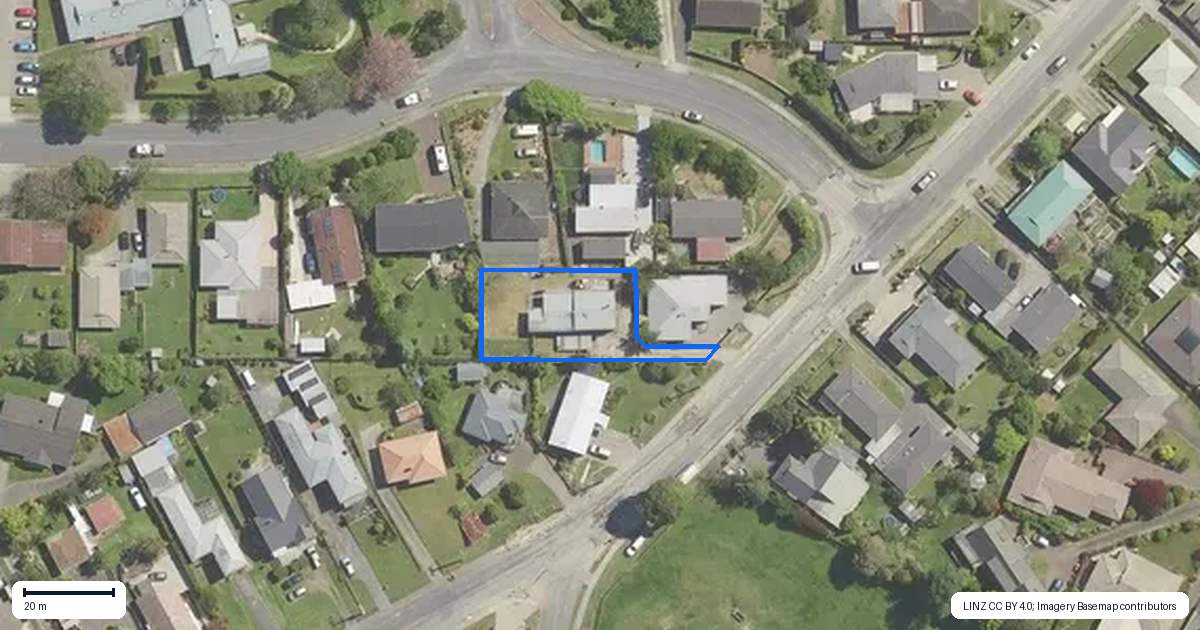 Property context map for 169 Boucher Avenue, Te Puke