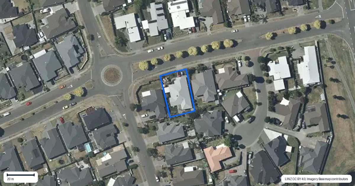 Property context map for 9 Pacific Avenue, Poraiti, Napier