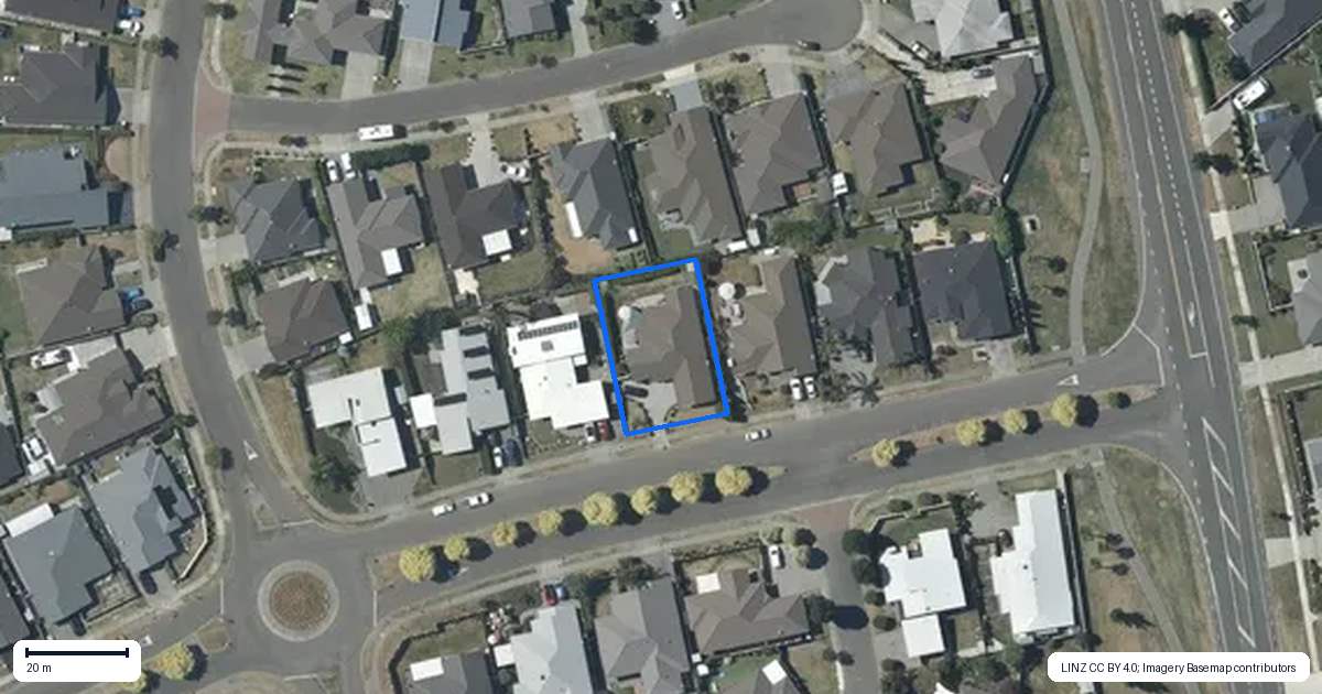 Property context map for 8 Pacific Avenue, Poraiti, Napier