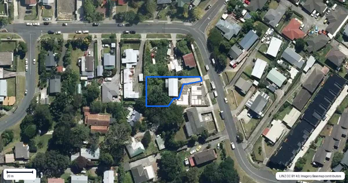 Property context map for 49A Clayburn Road, Glen Eden, Auckland