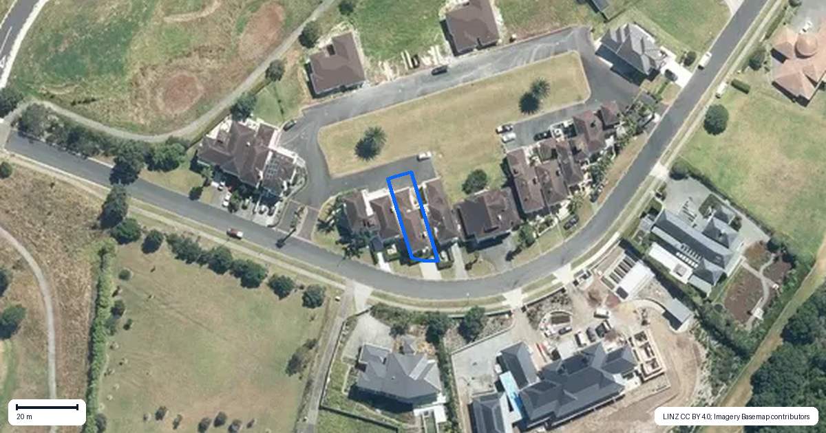 Property context map for 283 Pinecrest Drive, Gulf Harbour, Whangaparaoa