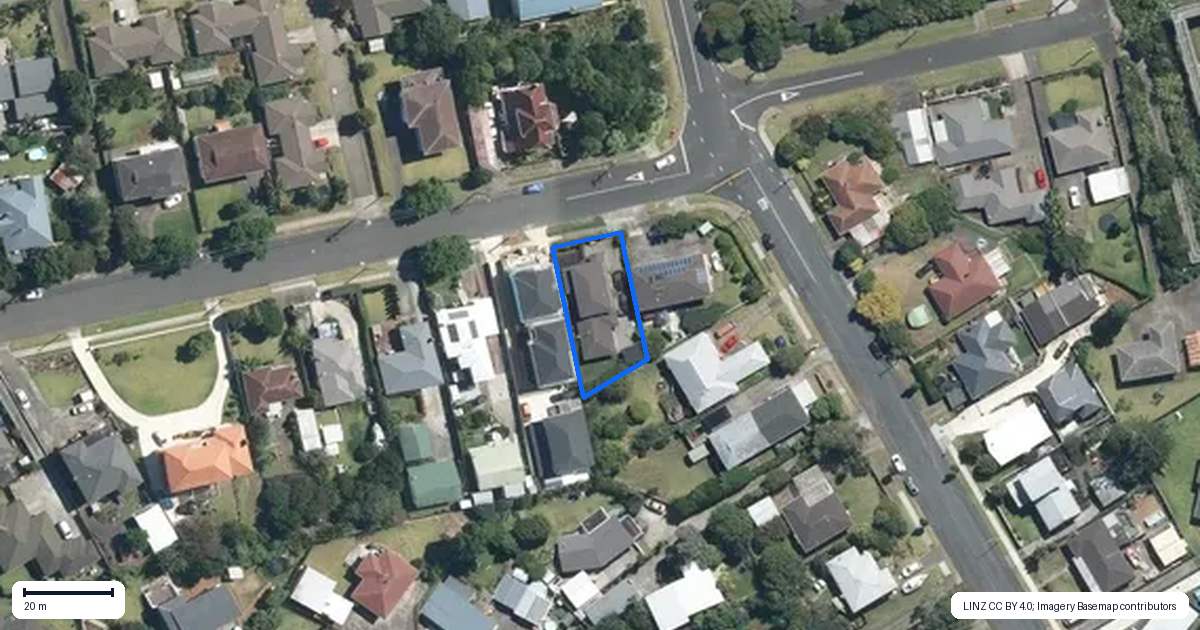 Property context map for 18A Hastie Avenue, Mangere Bridge, Auckland