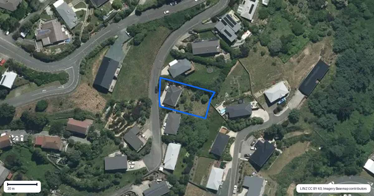 Property context map for 8 Henrietta Way, Washington Valley, Nelson