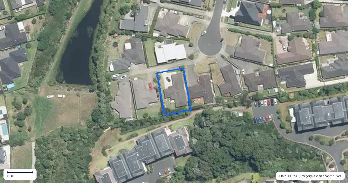 Property context map for 30 Aufidius Place, Pukekohe