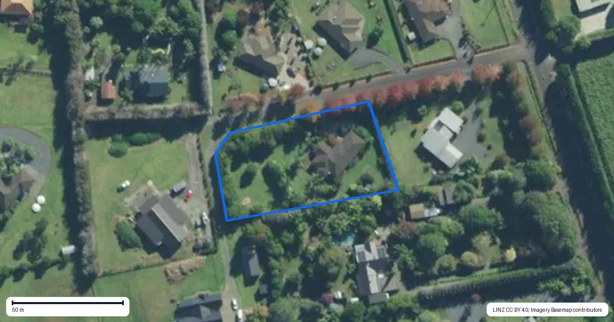 Property context map for 9 Amber Lane, Kerikeri