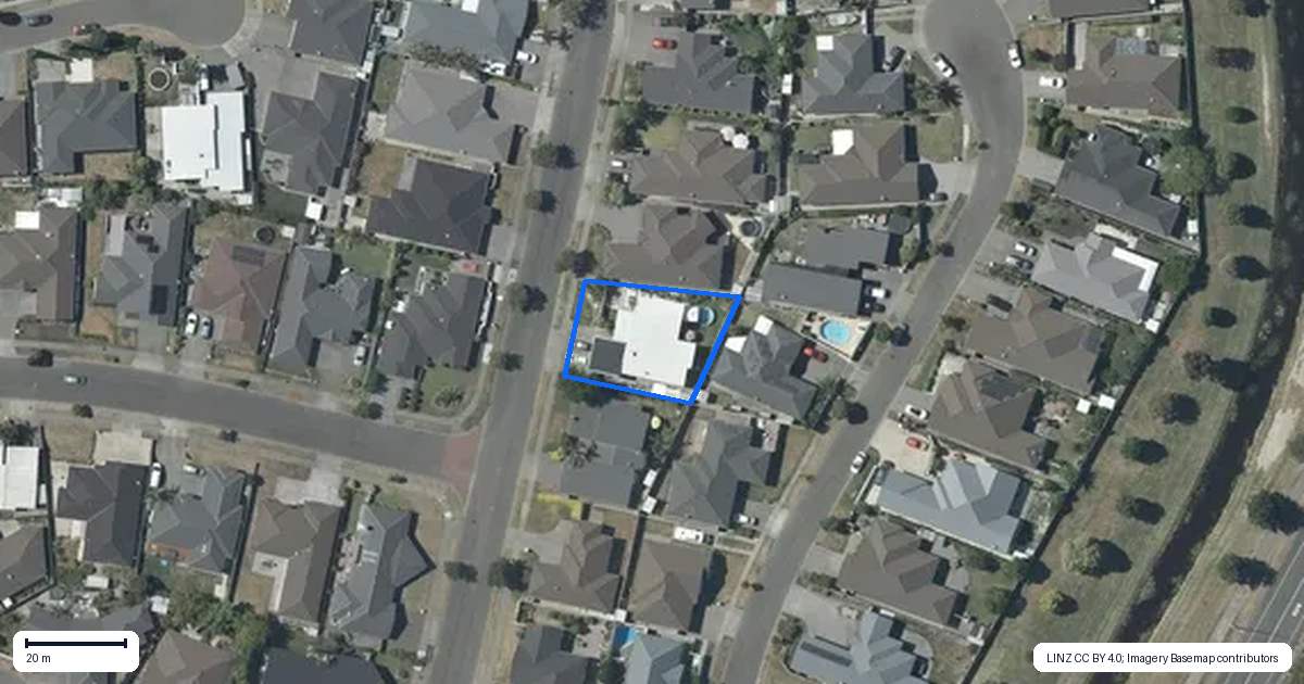 Property context map for 21 Tasman Drive, Poraiti, Napier