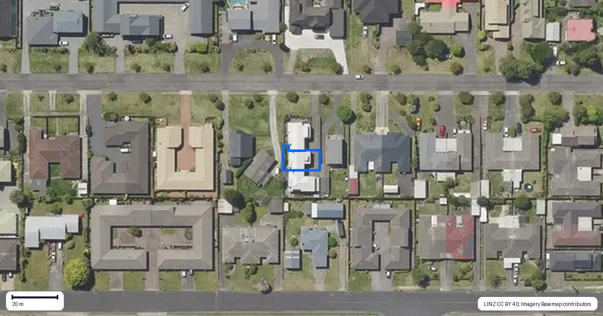 Property context map for 11B Peace Street, Fenton Park, Rotorua