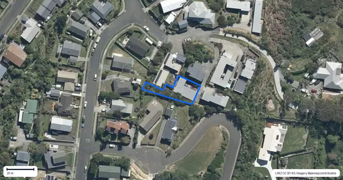 Property context map for 22B Drummond Crescent, Kelson, Lower Hutt